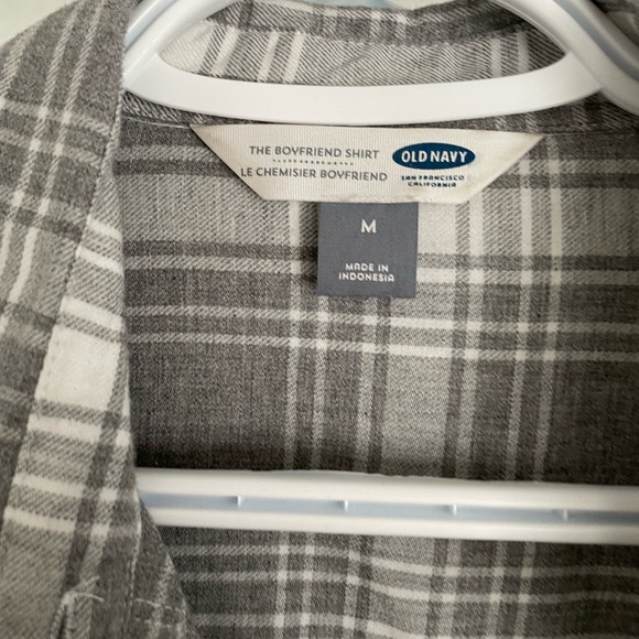 Flannel boyfriend shirt - Picture 2 of 2